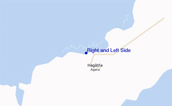 carte de localisation de Right and Left Side