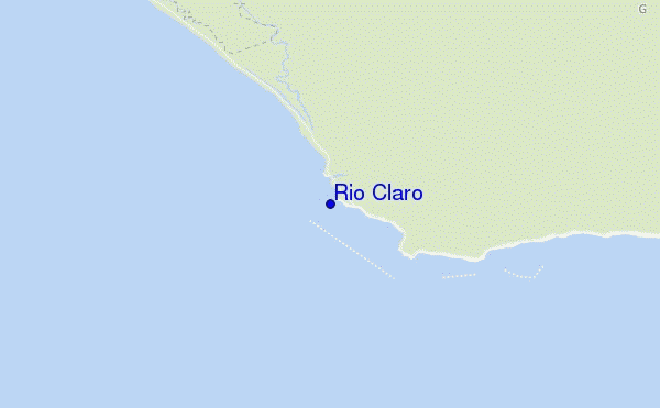 carte de localisation de Rio Claro