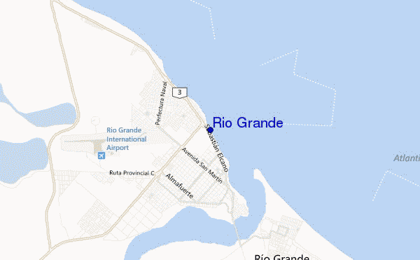 carte de localisation de Río Grande