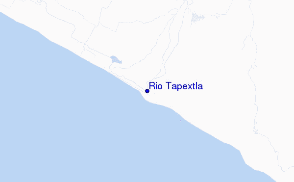 carte de localisation de Rio Tapextla
