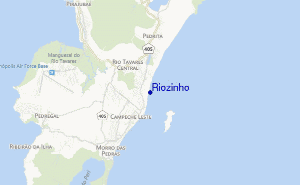 carte de localisation de Riozinho