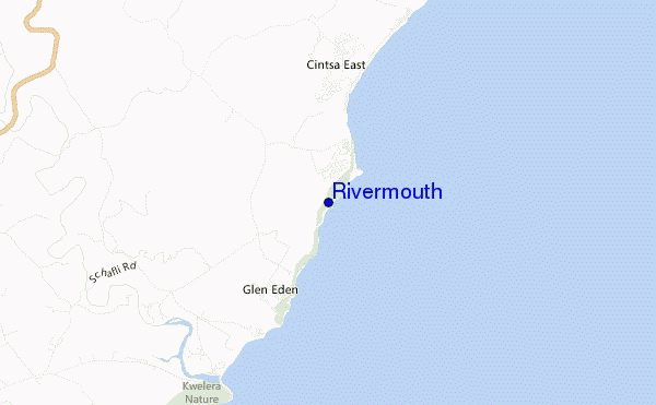 carte de localisation de Rivermouth
