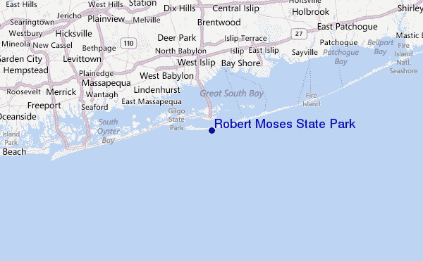 robert moses state park map Robert Moses State Park Previsions De Surf Et Surf Report Long