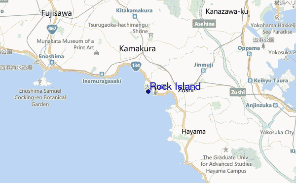 carte de localisation de Rock Island