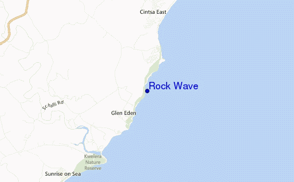 carte de localisation de Rock Wave