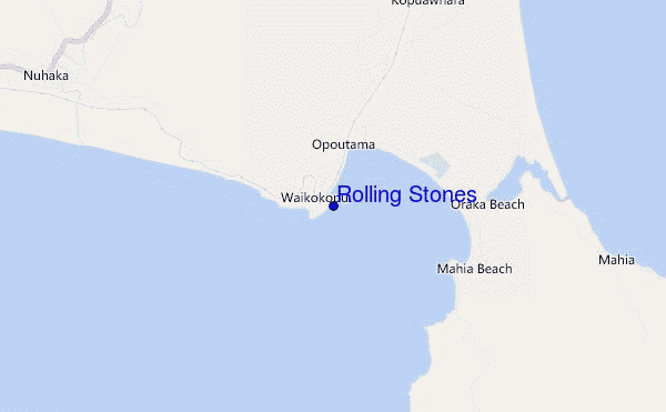 carte de localisation de Rolling Stones