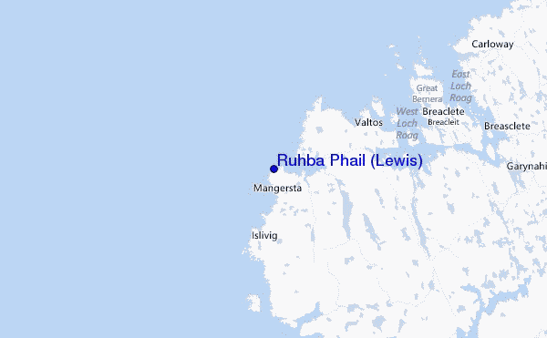 Ruhba Phail (Lewis) Location Map