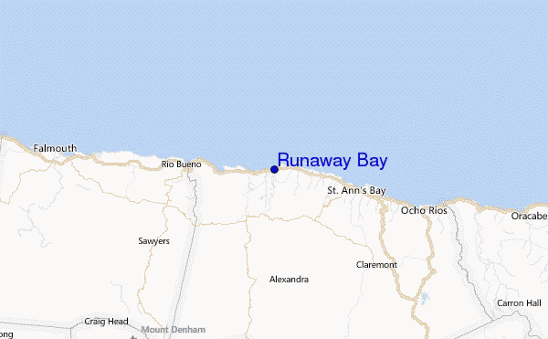 Runaway Bay Location Map