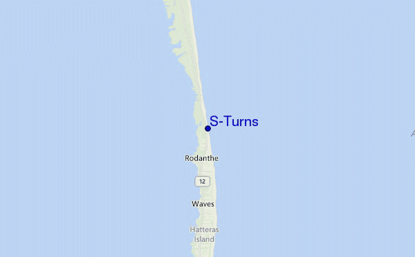 carte de localisation de S-Turns