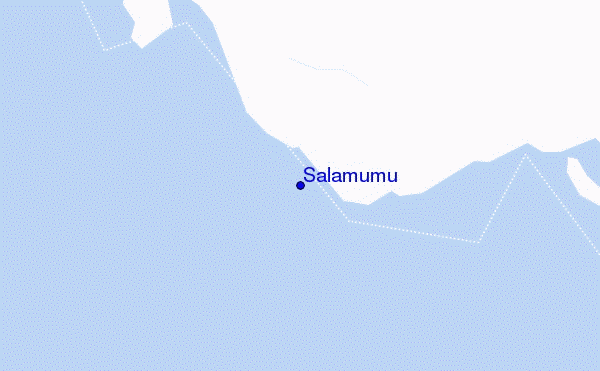 carte de localisation de Salamumu
