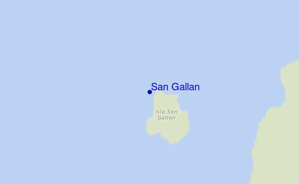carte de localisation de San Gallan
