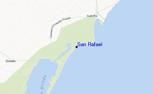 carte de localisation de San Rafael