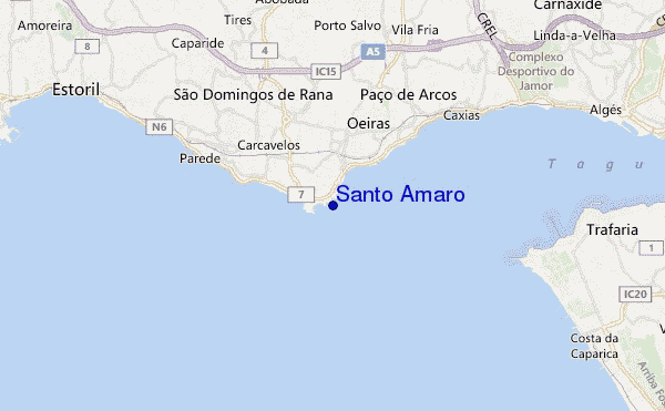carte de localisation de Santo Amaro