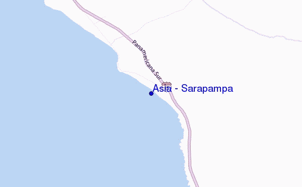 carte de localisation de Asia - Sarapampa