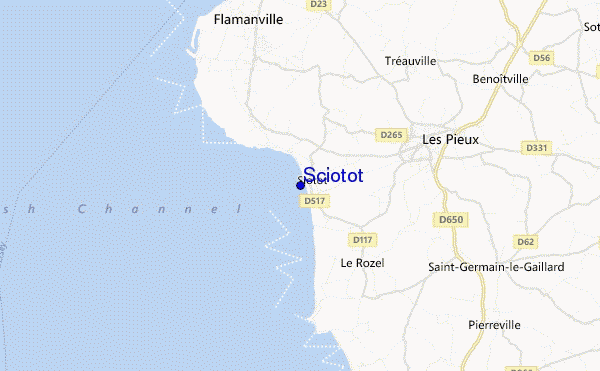 carte de localisation de Sciotot