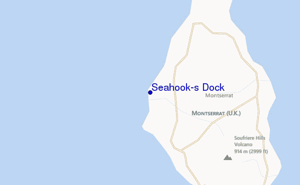 carte de localisation de Seahook's Dock