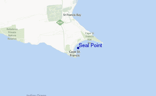 carte de localisation de Seal Point