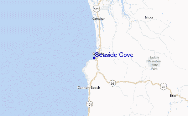 Seaside Cove Location Map