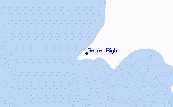 carte de localisation de Secret Right