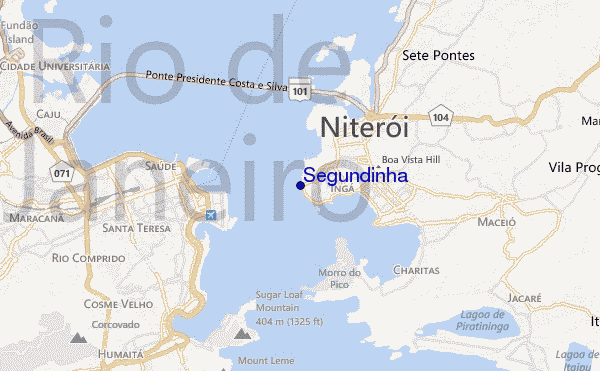 carte de localisation de Segundinha