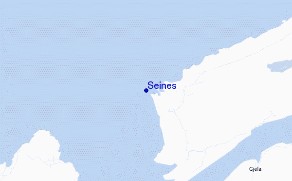 carte de localisation de Seines