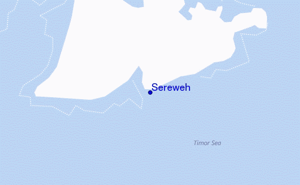 carte de localisation de Sereweh