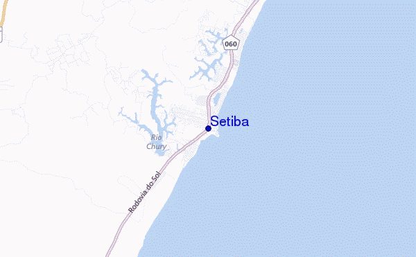 carte de localisation de Setiba