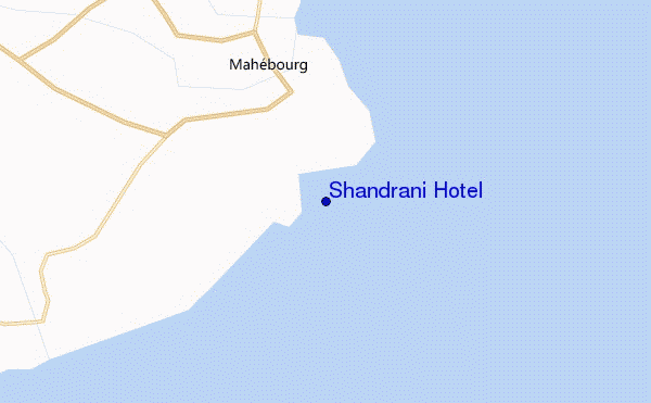 carte de localisation de Shandrani Hotel
