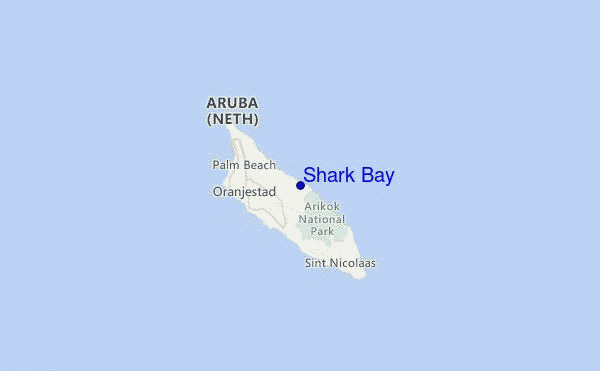Shark Bay Location Map