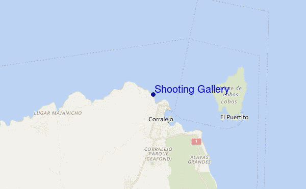carte de localisation de Shooting Gallery