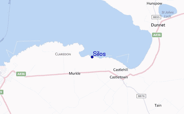 carte de localisation de Silos