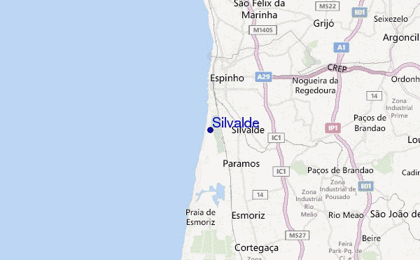 carte de localisation de Silvalde