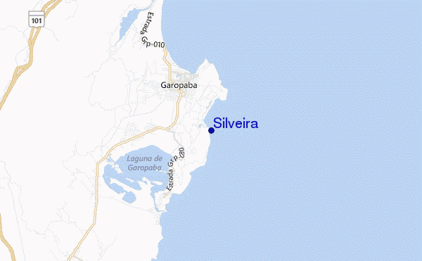 carte de localisation de Silveira