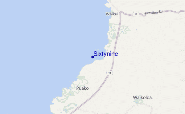 carte de localisation de Sixtynine