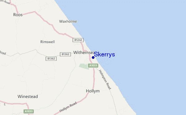 carte de localisation de Skerrys