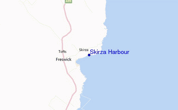 carte de localisation de Skirza Harbour