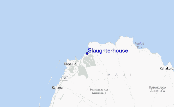carte de localisation de Slaughterhouse