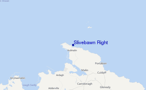 Slivebawn Right Location Map