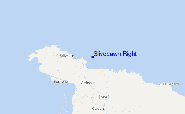 carte de localisation de Slivebawn Right