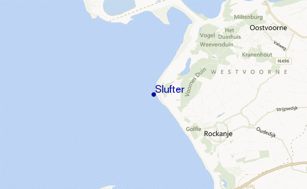 carte de localisation de Slufter