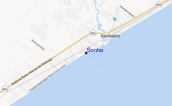 carte de localisation de Sonho