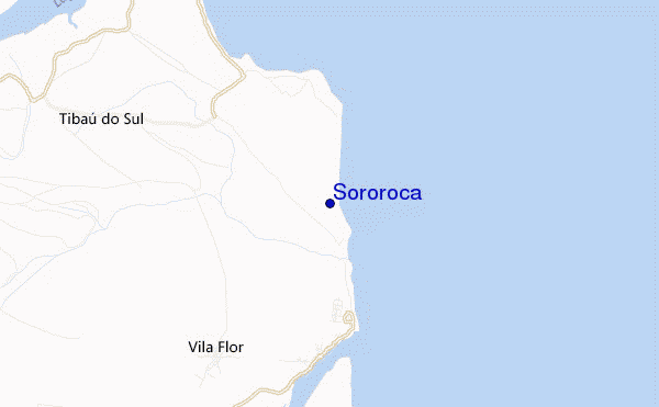 carte de localisation de Sororoca