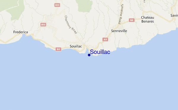carte de localisation de Souillac