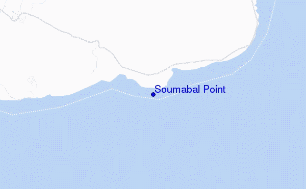 carte de localisation de Soumabal Point