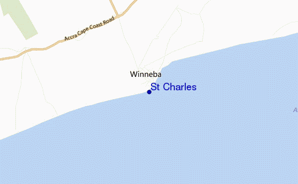 carte de localisation de St Charles