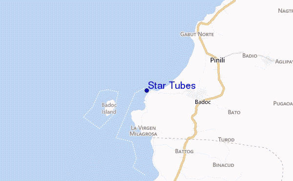 carte de localisation de Star Tubes