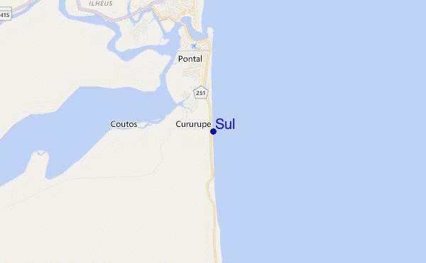 carte de localisation de Sul