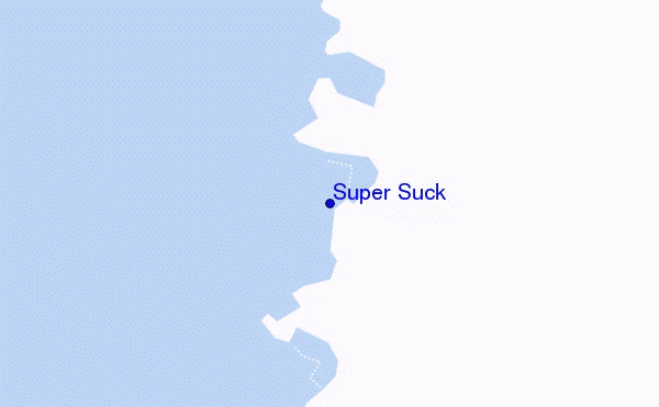carte de localisation de Super Suck
