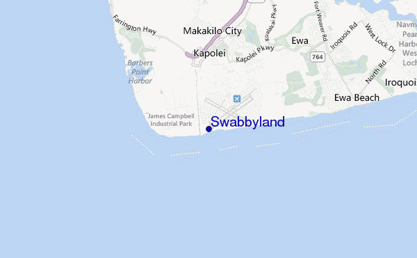 carte de localisation de Swabbyland