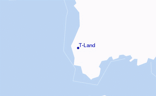 carte de localisation de T-Land